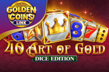 40 Art Of Gold Dice Edition Golden Coins Link от Amusnet