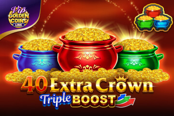 Слот 40 Extra Crown Triple Boost Golden Coins Link VIP без регистрация