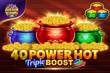 40 Power Hot Triple Boost Golden Coins Link VIP онлайн казино
