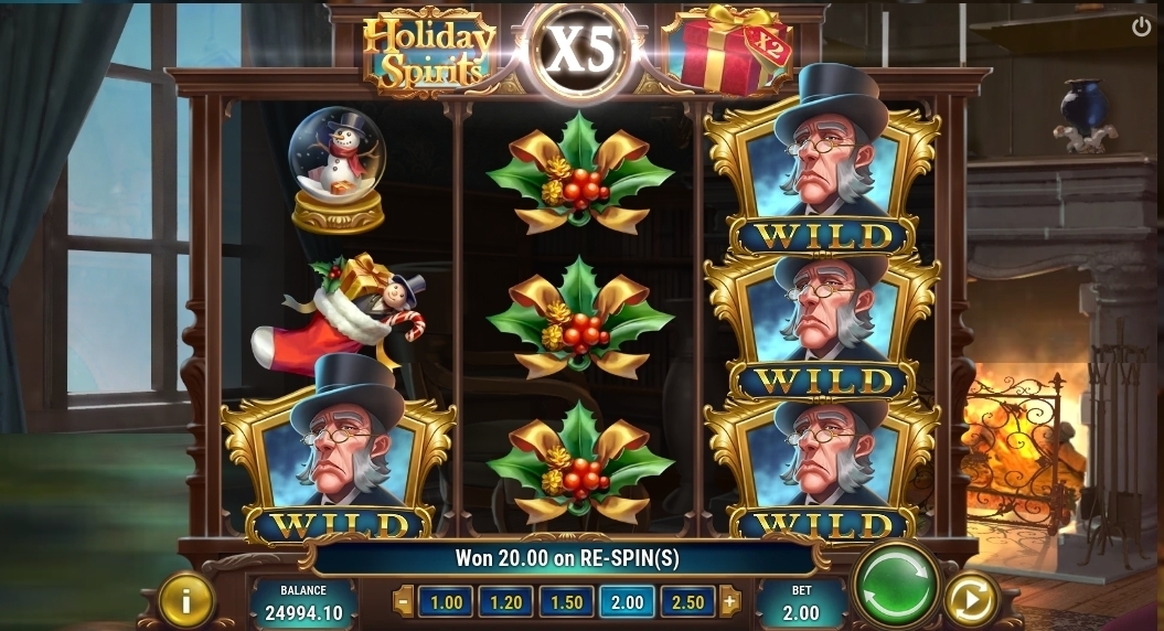 Holiday Spirits slot