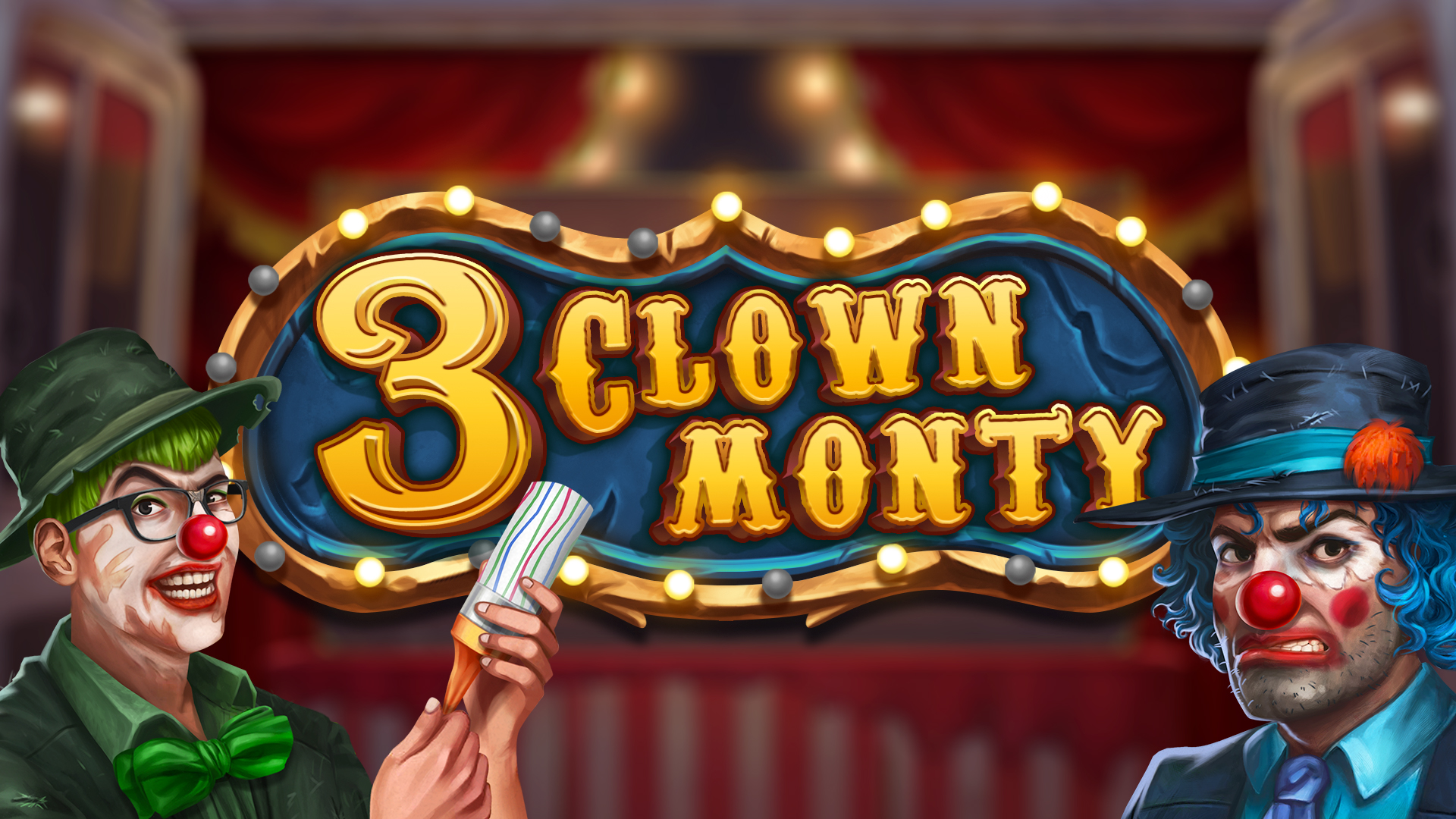 3 Clown Monty Slot от Play`n GO