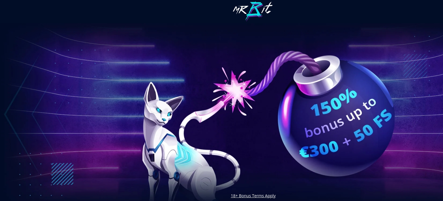Промоция за добре дошли със 150% бонус и 50 FS от Mr Bit